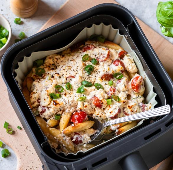 Cremige Schupfnudeln mit Hirtenkäse