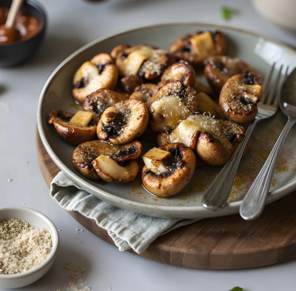 Airfryer mushrooms