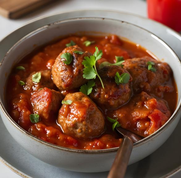 Würzige Albóndigas: Original spanische Hackbällchen in Tomatensoße