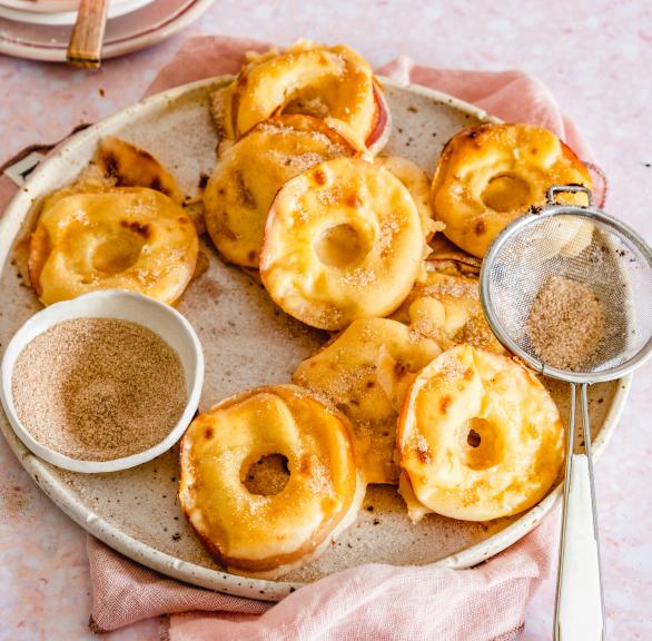 Apfelküchlein ohne Frittieren