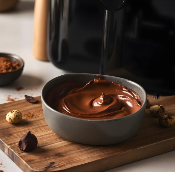 Schokolade schmelzen im Airfryer