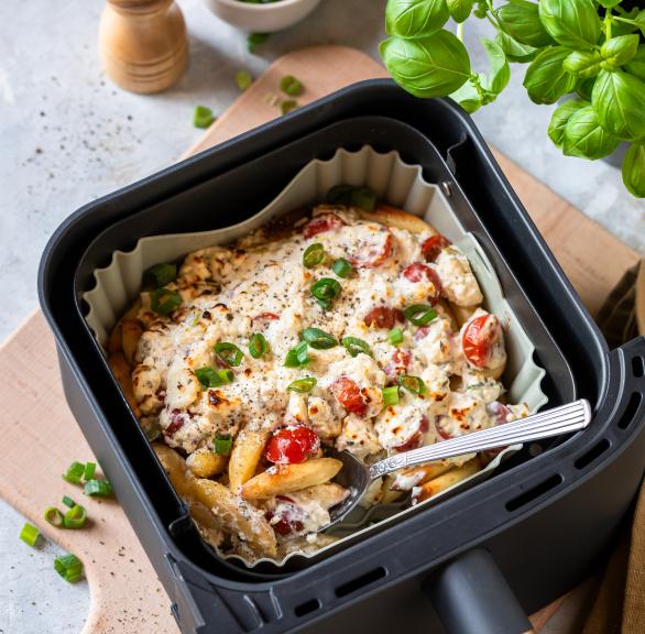 Cremige Schupfnudeln mit Hirtenkäse