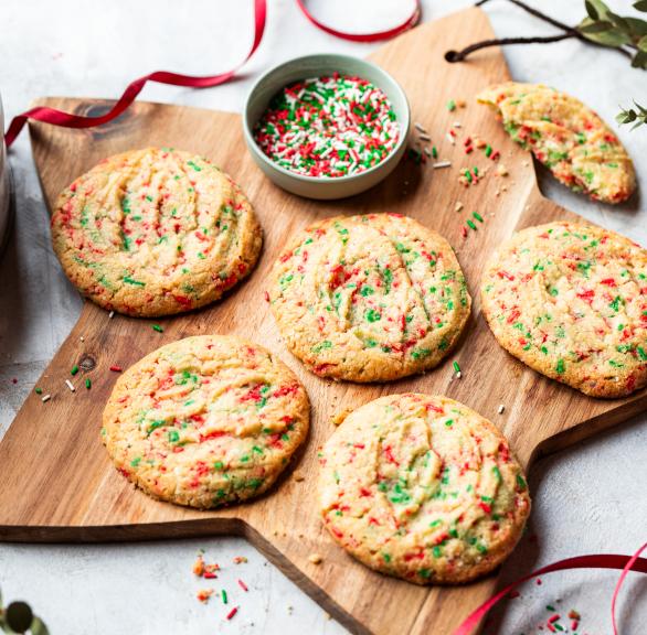 Christmas Cookies mit Streuseln
