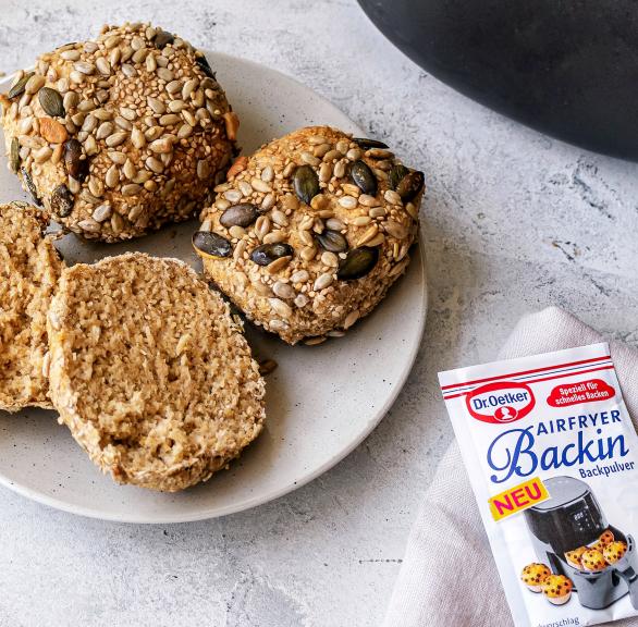 Hafer-Proteinchen aus dem Airfryer