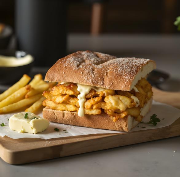 Pommes-Chips-Sandwich