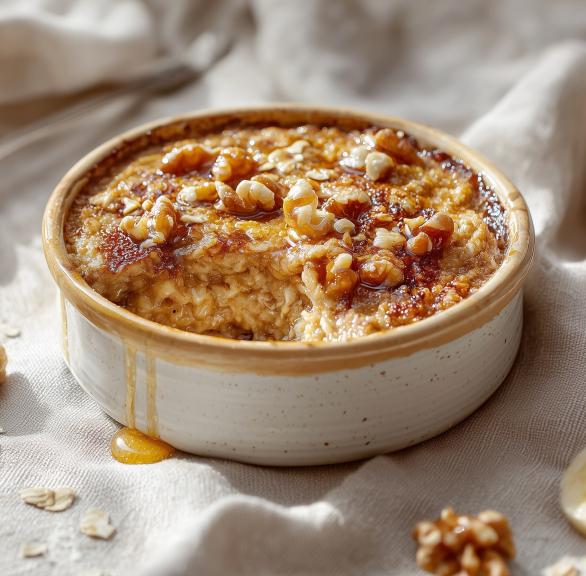 Saftiger Bananenkuchen mit Haferflocken