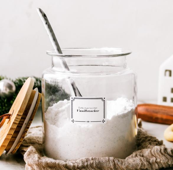 Basisrezept Vanillezucker