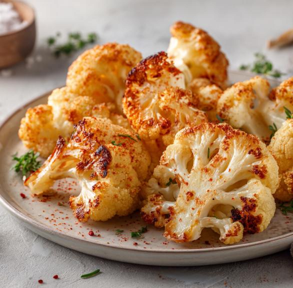 Frittierter Blumenkohl aus dem Airfryer