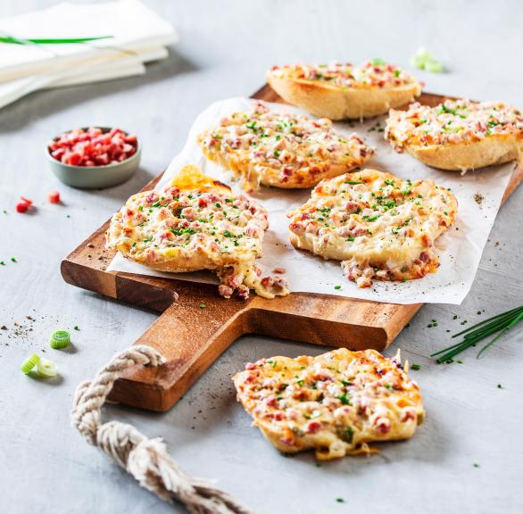 Flammkuchenbrötchen