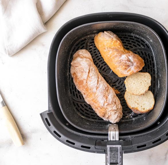 Schnellstes Protein Baguette aus dem Airfryer
