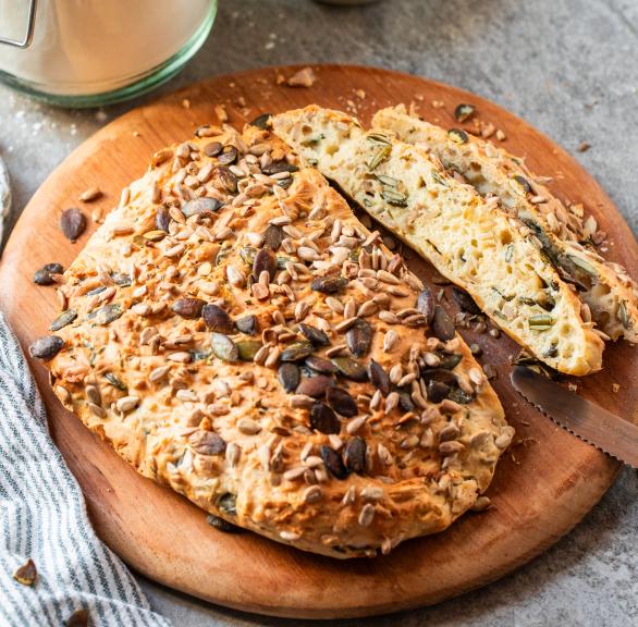 5-Zutaten-Airfryer-Körnerbrot