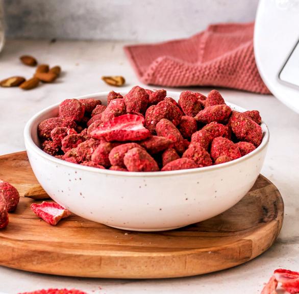 Gebrannte „Yogurette" Mandeln