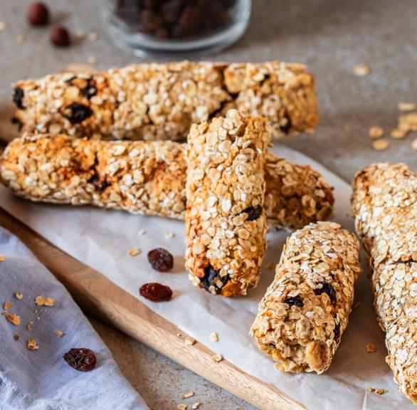 Schnelle Hafer-Müsli-Stangen