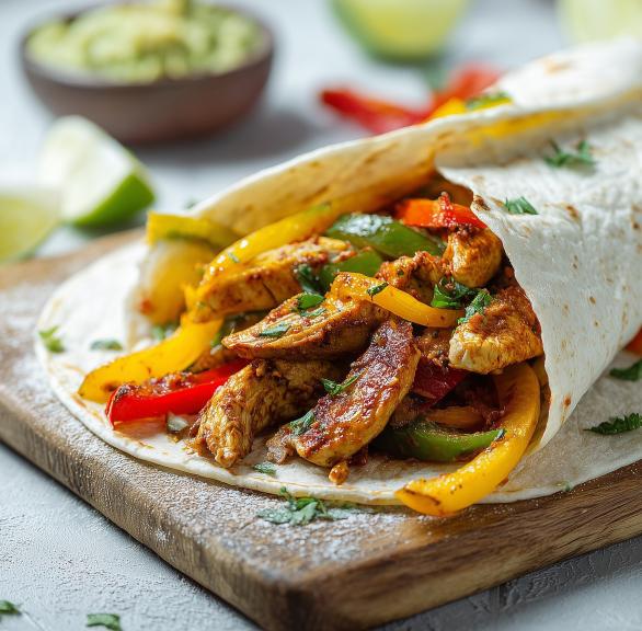 Tex-Mex-Hähnchen-Fajitas