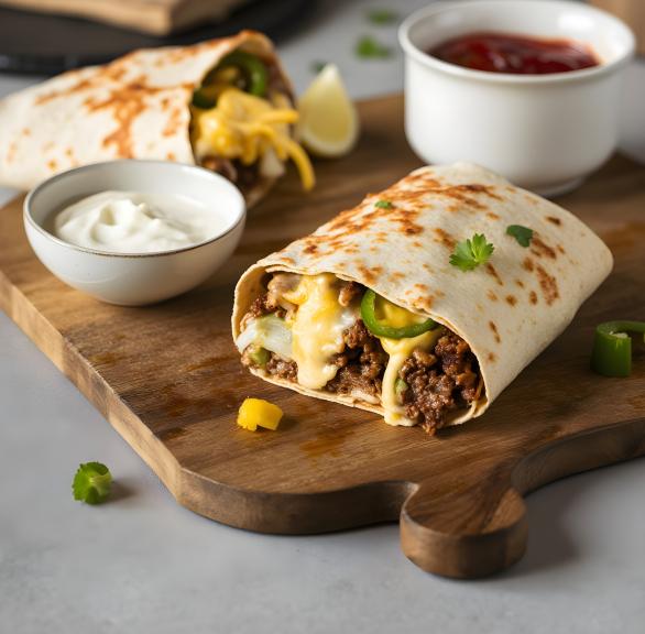 Cheeseburger Wraps