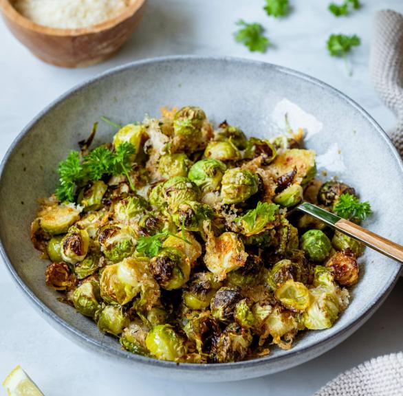 Rosenkohl mit Parmesan