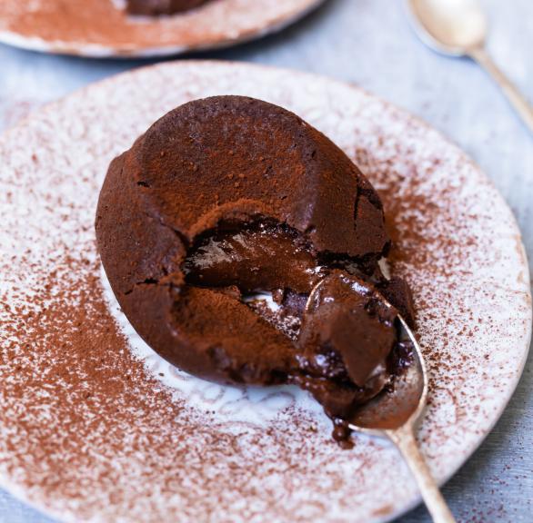 Schokoküchlein mit flüssigem Kern