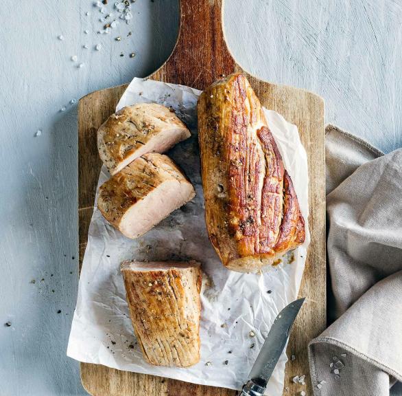 Saftiges Schweinefilet aus dem Airfyer