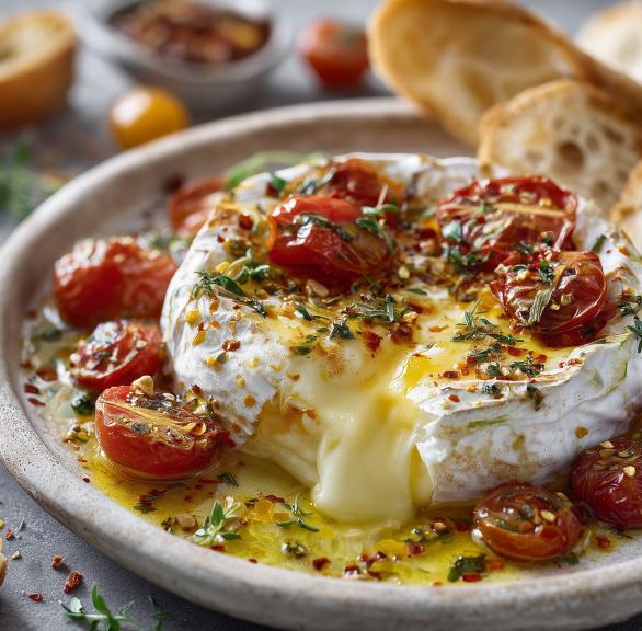 Selbst gemachter Backcamembert