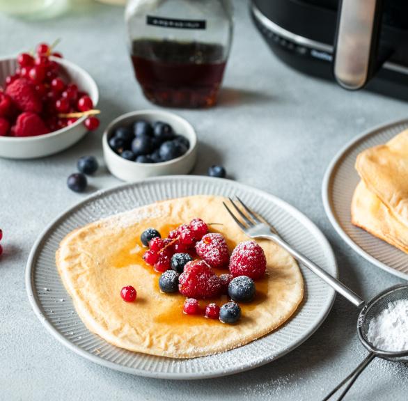 Einfache Pfannkuchen aus dem Airfryrer
