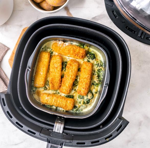 Fischstäbchen Auflauf