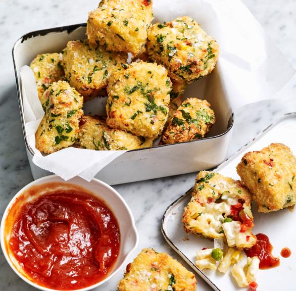 Gemüse-Mac & Cheese-Kroketten