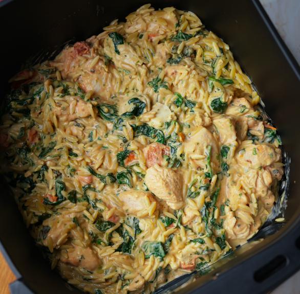 High Protein-Orzo-One Pot