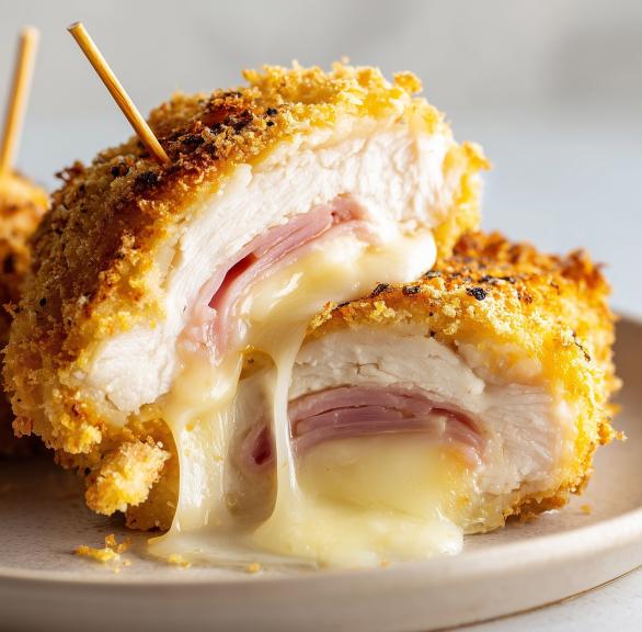Airfryer Hähnchen Cordon Bleu