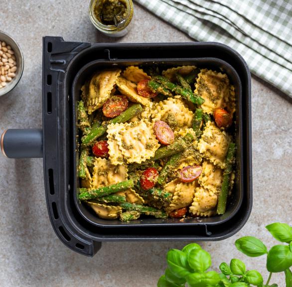 5-Zutaten-Ravioli mit Spargel