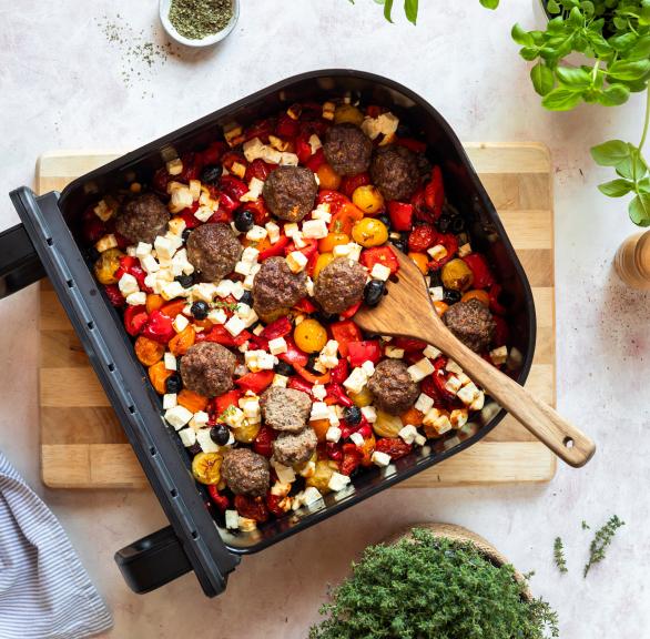 XXL Griechische Hackbällchen