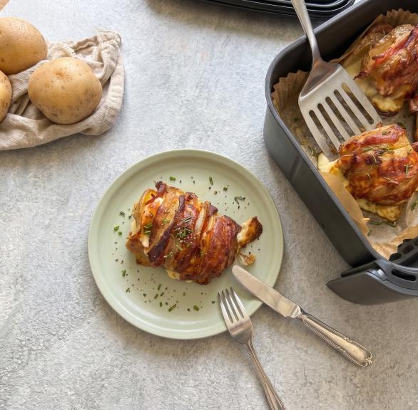 Bacon Mozzarella Kartoffeln