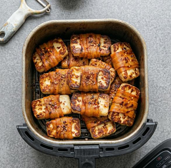 Halloumi-Karotten-Päckchen
