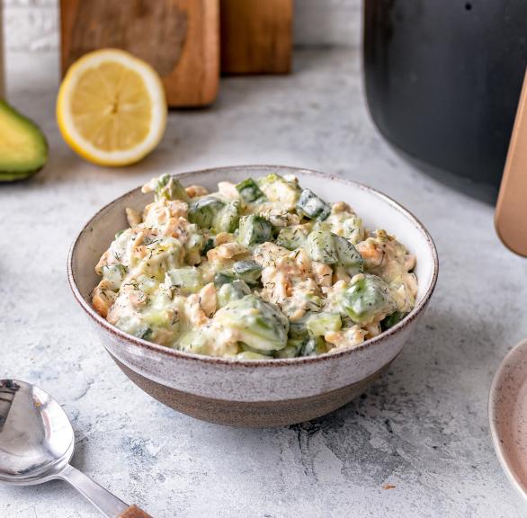 High Protein Lachs Salat