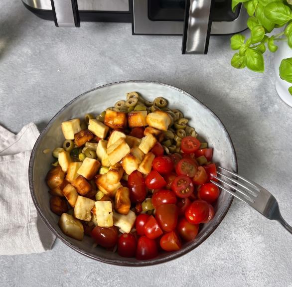 Orzo Halloumi Bowl