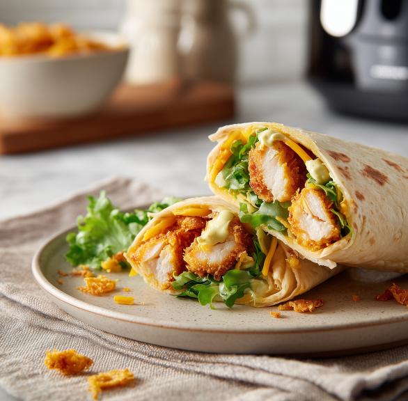 Crispy Chicken Wraps