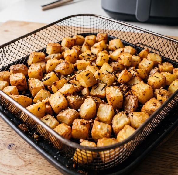 Garlic Potato Cubes (Parmentier Potatoes)