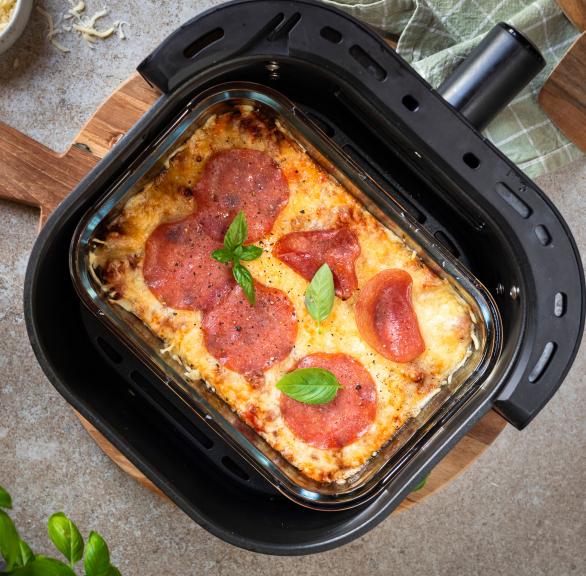 5-Zutaten Pizza-Lasagne