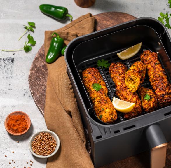Chicken Seekh Kebabs