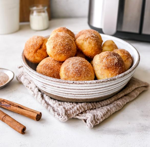 Donut-Bites aus dem Airfryer