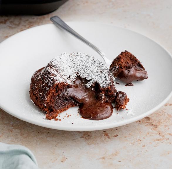 Easy Chocolate Lava Cakes
