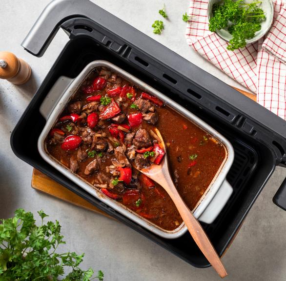 Gulasch im Airfryer
