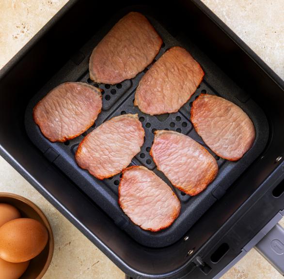 How to Air Fry Bacon Medallions