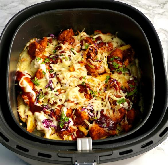 Loaded Chicken Tikka Chips