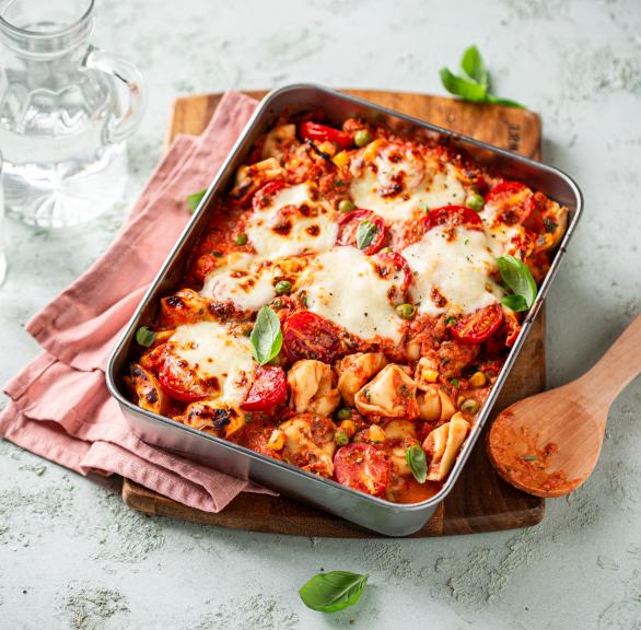 20-Minuten-Tortelliniauflauf