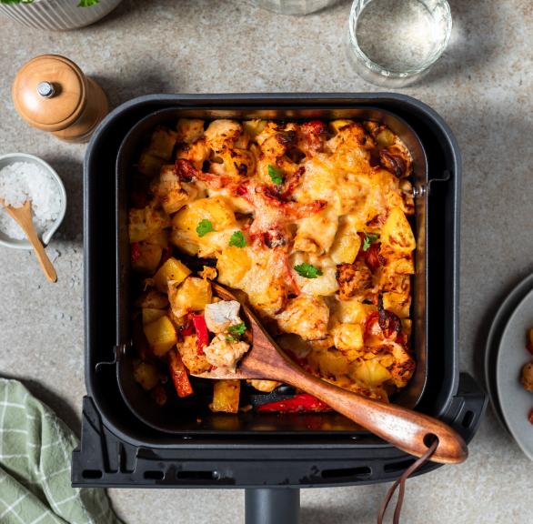 5-Zutaten-Bowl mit Hähnchen