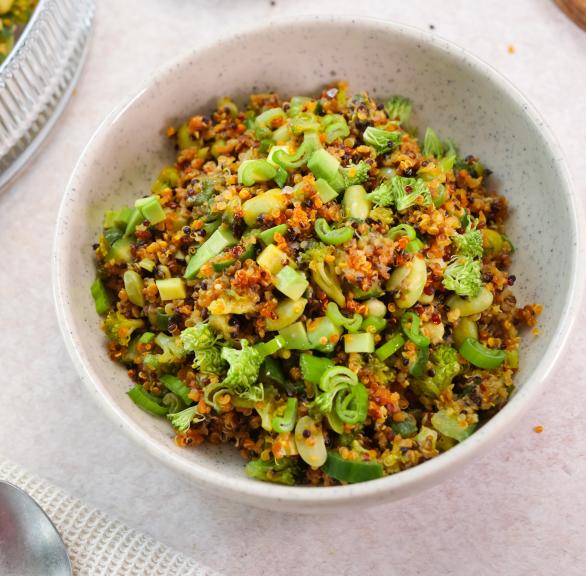 Crispy Quinoa Salat aus dem Airfryer