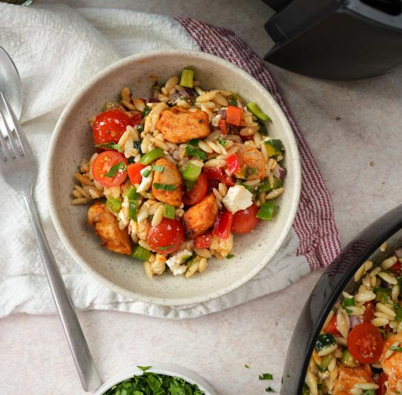 Griechischer Orzo Salat