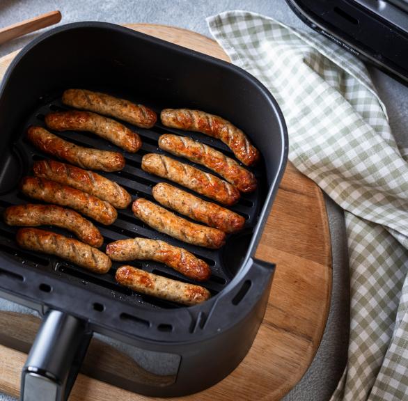 Schnelle Bratwurst