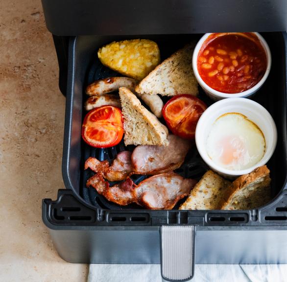 Air Fryer Full English Breakfast