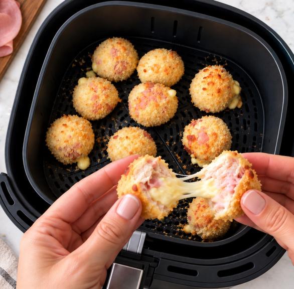 Chicken Cordon Bleu Balls